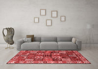 Machine Washable Persian Red Traditional Rug, wshtr426red