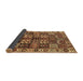 Sideview of Persian Brown Traditional Rug, tr426brn