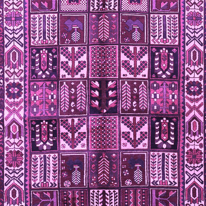 Machine Washable Persian Purple Traditional Area Rugs, wshtr426pur