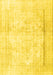 Persian Yellow Traditional Rug, tr4270yw