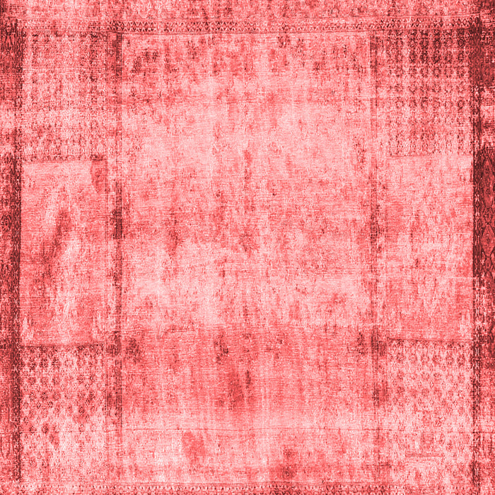 Machine Washable Persian Red Traditional Rug, wshtr4271red