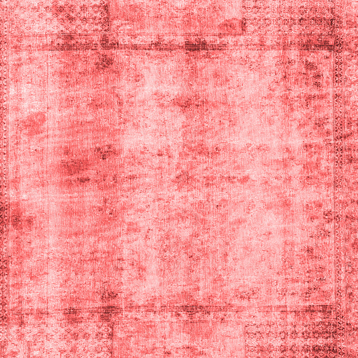 Machine Washable Persian Red Traditional Rug, wshtr4271red