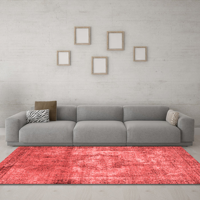 Traditional Red Washable Rugs