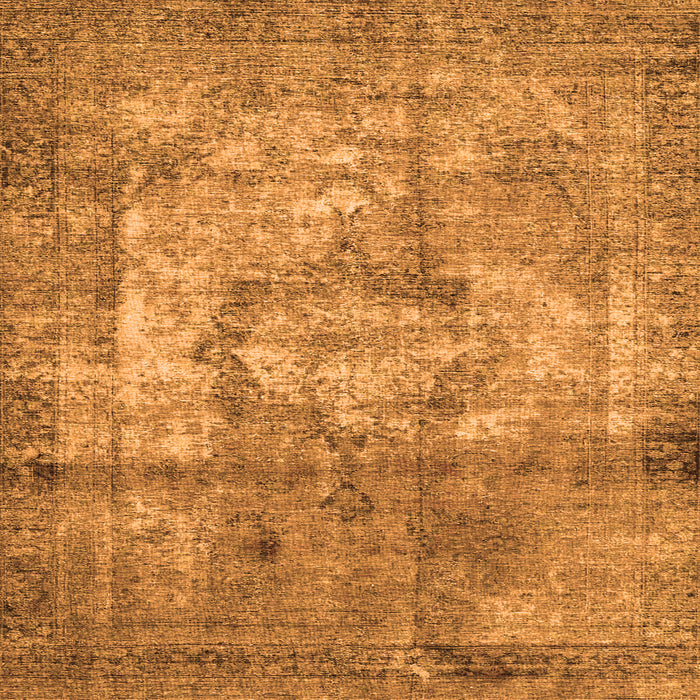 Serging Thickness of Persian Orange Traditional Rug, tr4272org