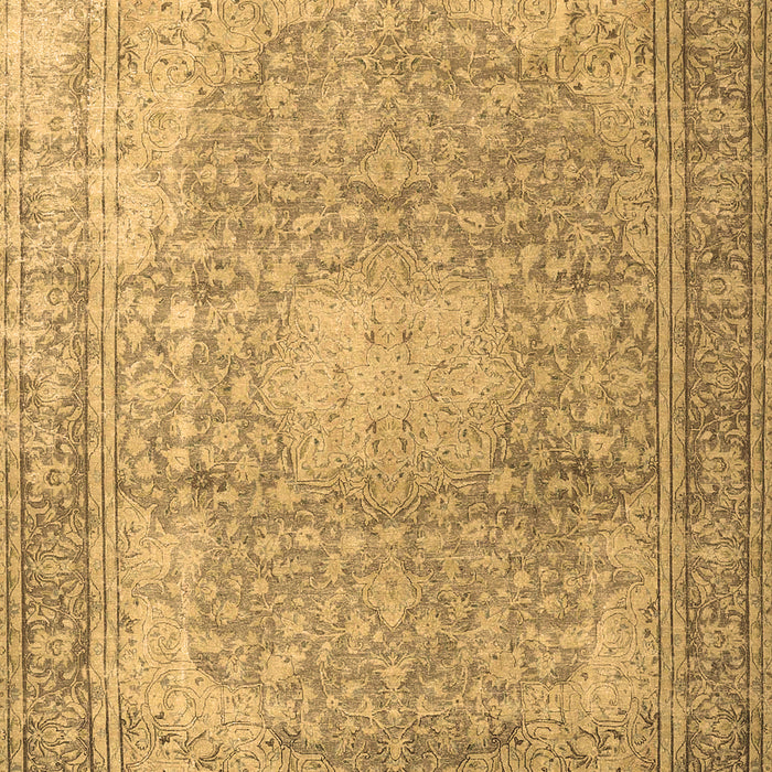 Machine Washable Persian Brown Traditional Rug, wshtr4273brn