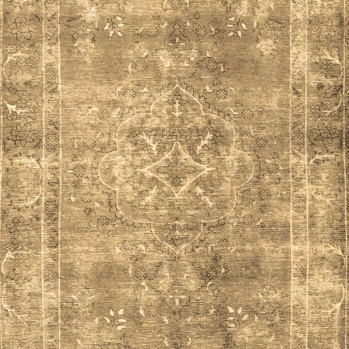 Machine Washable Persian Brown Traditional Rug, wshtr4274brn