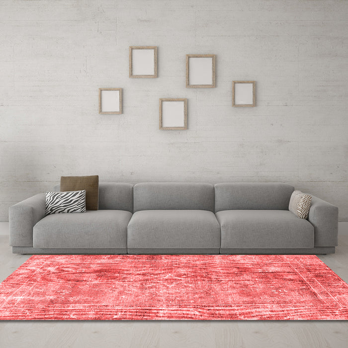 Traditional Red Washable Rugs
