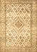 Machine Washable Persian Brown Traditional Rug, wshtr4275brn