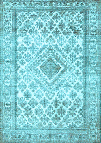 Persian Light Blue Traditional Rug, tr4275lblu