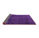 Sideview of Persian Purple Traditional Rug, tr4277pur