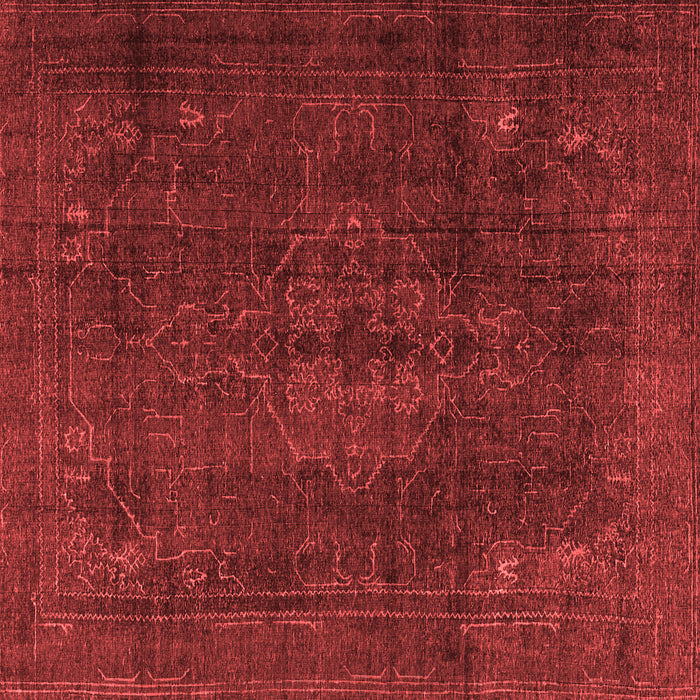 Machine Washable Persian Red Traditional Rug, wshtr4277red