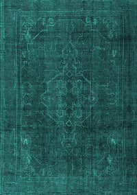 Persian Turquoise Traditional Rug, tr4277turq