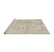 Sideview of Machine Washable Traditional Light French Beige Brown Rug, wshtr4278