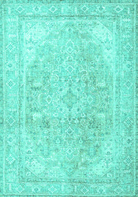 Persian Turquoise Traditional Rug, tr4278turq