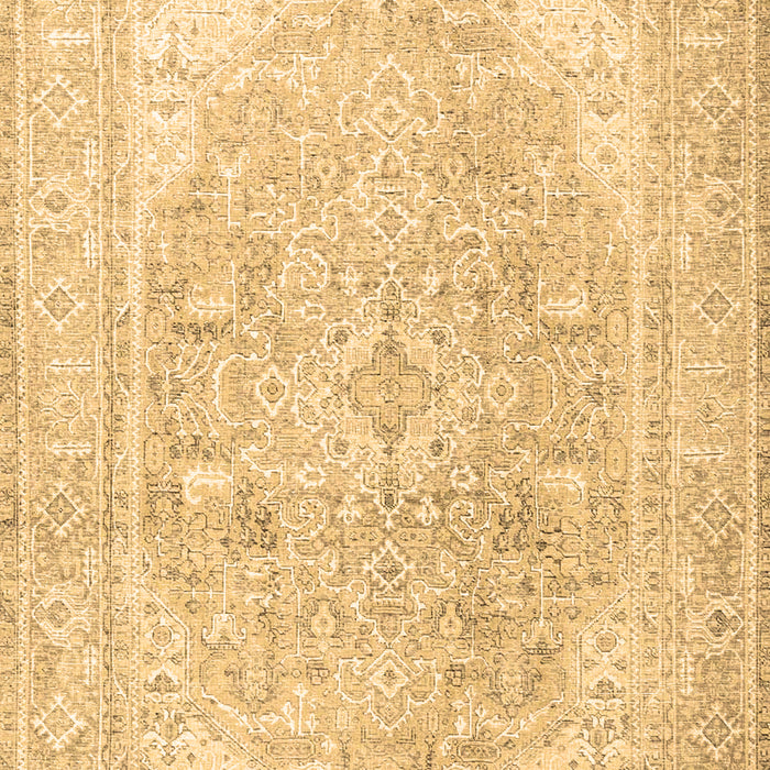 Machine Washable Persian Brown Traditional Rug, wshtr4278brn