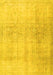 Persian Yellow Traditional Rug, tr4279yw
