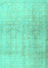 Persian Turquoise Traditional Rug, tr4279turq