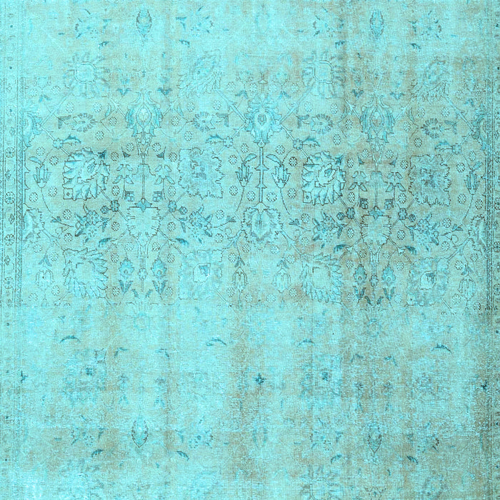 Machine Washable Persian Light Blue Traditional Rug, wshtr4279lblu