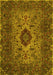Persian Yellow Traditional Rug, tr427yw