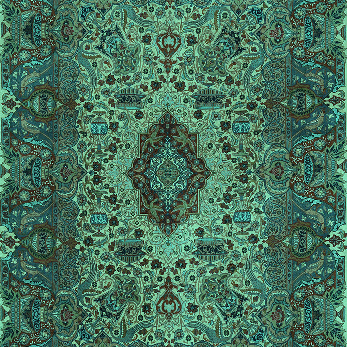 Persian Turquoise Traditional Rug, tr427turq
