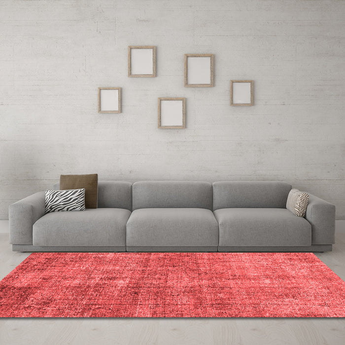 Traditional Red Washable Rugs