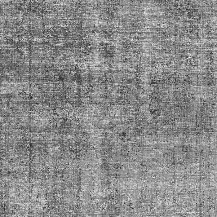 Serging Thickness of Machine Washable Persian Gray Traditional Rug, wshtr4280gry