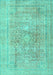Persian Turquoise Traditional Rug, tr4281turq