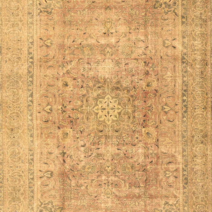 Machine Washable Persian Brown Traditional Rug, wshtr4281brn