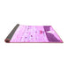 Sideview of Persian Purple Traditional Rug, tr4282pur