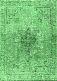 Persian Emerald Green Traditional Rug, tr4283emgrn