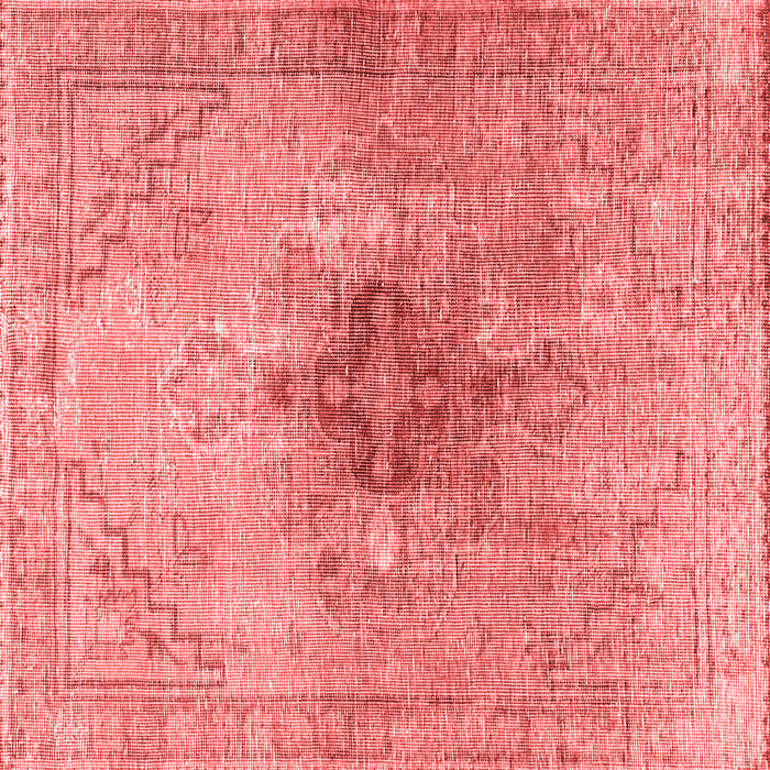 Machine Washable Persian Red Traditional Rug, wshtr4283red