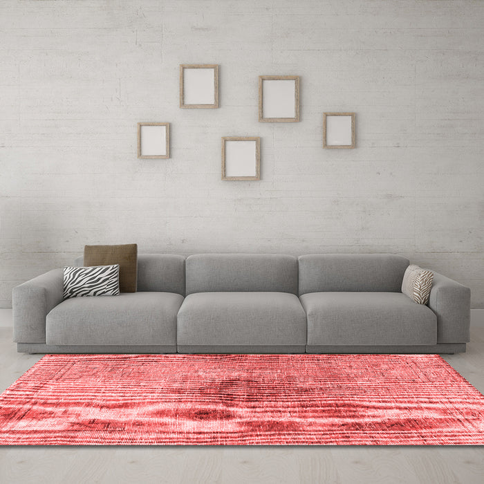Traditional Red Washable Rugs