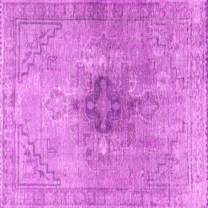 Square Persian Pink Traditional Rug, tr4283pnk