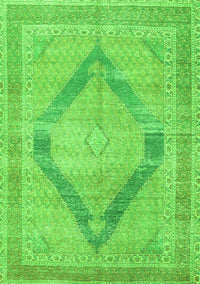 Persian Green Traditional Rug, tr4284grn