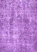 Machine Washable Persian Purple Traditional Area Rugs, wshtr4285pur