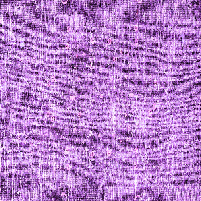 Square Machine Washable Persian Purple Traditional Area Rugs, wshtr4285pur