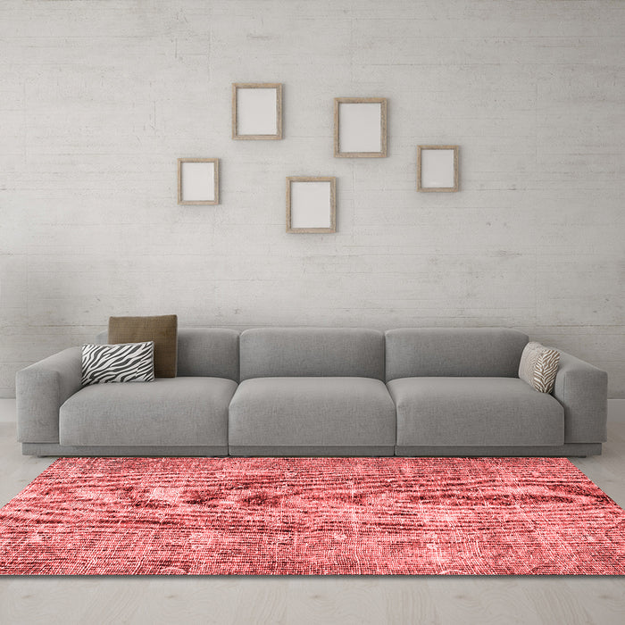 Traditional Red Washable Rugs