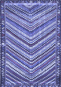 Southwestern Blue Country Rug, tr4286blu