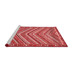 Country Red Washable Rugs