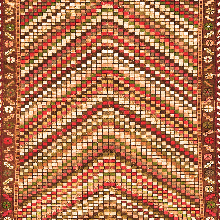 Southwestern Orange Country Rug, tr4286org