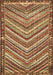 Southwestern Brown Country Rug, tr4286brn