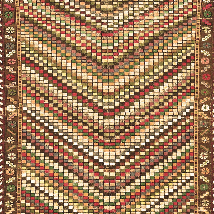 Southwestern Brown Country Rug, tr4286brn