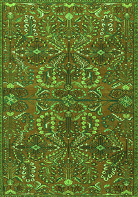 Persian Green Traditional Rug, tr4288grn