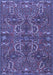 Persian Blue Traditional Rug, tr4288blu