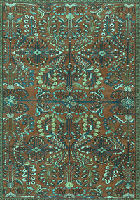 Persian Turquoise Traditional Rug, tr4288turq