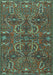 Persian Turquoise Traditional Rug, tr4288turq