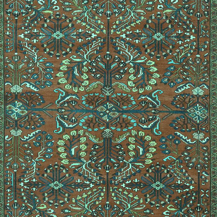 Persian Turquoise Traditional Rug, tr4288turq