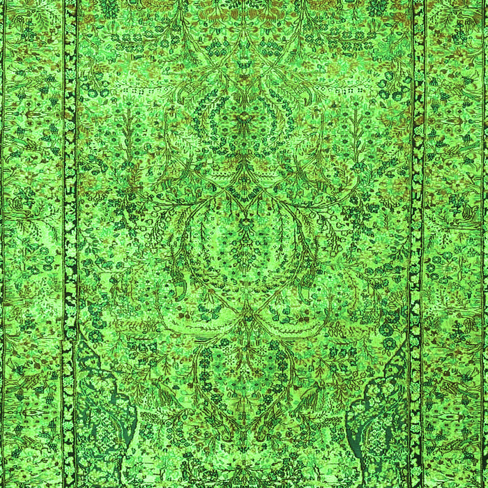 Persian Green Traditional Rug, tr4289grn