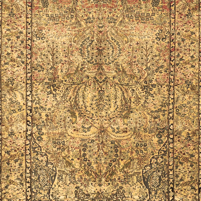 Machine Washable Persian Brown Traditional Rug, wshtr4289brn