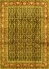 Persian Yellow Traditional Rug, tr428yw